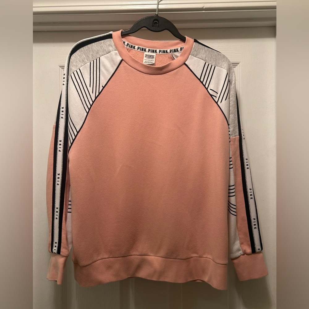 Victoria's Secret Pink and Gray Sweatshirt